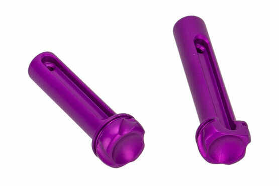 Timber Creek Outdoors AR 15 Takedown Pins Set with purple anodized finish